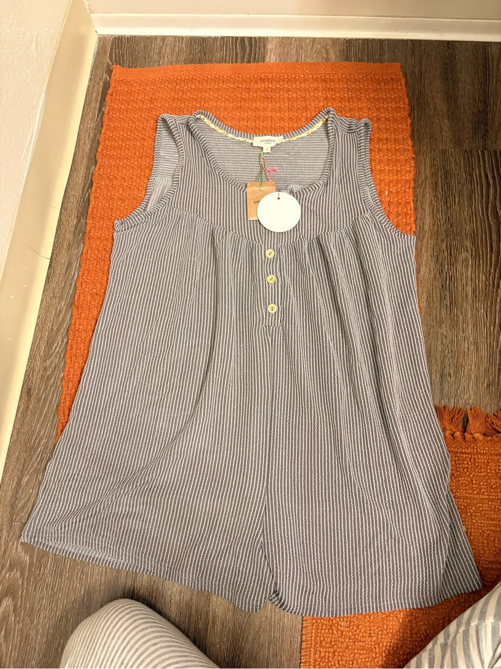 Tank top romper